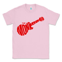 Bubblegum Pink red monkees Classic Tee - linhVisuals