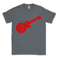 Charcoal Heather red monkees Classic Tee - linhVisuals