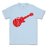 Dusty Blue red monkees Classic Tee - linhVisuals