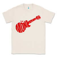 Natural red monkees Classic Tee - linhVisuals