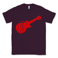 Plum red monkees Classic Tee - linhVisuals
