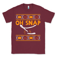 Burgundy oh snap turkey wishbone funny ugly Classic Tee - linhVisuals