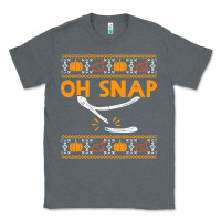Charcoal Heather oh snap turkey wishbone funny ugly Classic Tee - linhVisuals