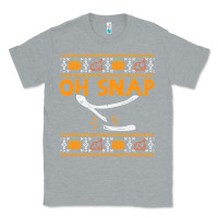 Heather Grey oh snap turkey wishbone funny ugly Classic Tee - linhVisuals