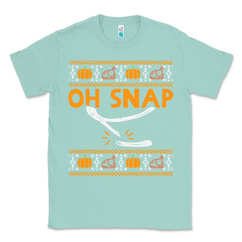 Oh Snap Turkey Wishbone Funny Ugly Classic Tee by linhVisuals | Teevron