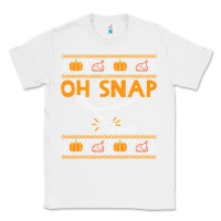 White oh snap turkey wishbone funny ugly Classic Tee - linhVisuals