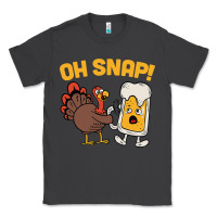Smoke oh snap thanksgiving cute turkey day Classic Tee - linhVisuals