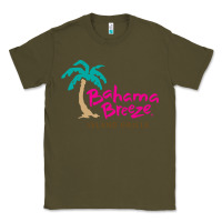 Army Green bahama breeze Classic Tee - linhVisuals
