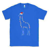 True Royal santa giraffe christmas color led Classic Tee - linhVisuals