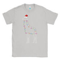 Moon Dust santa giraffe christmas color led Classic Tee - linhVisuals