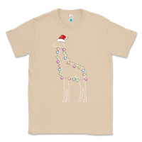 Mushroom santa giraffe christmas color led Classic Tee - linhVisuals