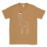 Toasted Coconut santa giraffe christmas color led Classic Tee - linhVisuals