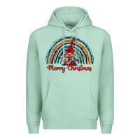 Seafoam merry christmas gnomes   rainbow Premium Hoodie - BarkalooDesign