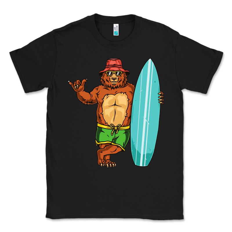 Surfing Premium Classic Tee by linhVisuals | Teevron
