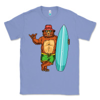 Colony Blue surfing premium Classic Tee - linhVisuals