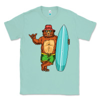 Seafoam surfing premium Classic Tee - linhVisuals