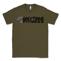 Army Green anytime fitness leg day Classic Tee - linhVisuals