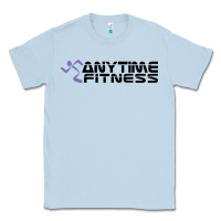 Dusty Blue anytime fitness leg day Classic Tee - linhVisuals