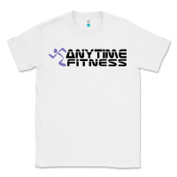 White anytime fitness leg day Classic Tee - linhVisuals