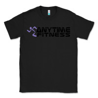 Black anytime fitness leg day Classic Tee - linhVisuals
