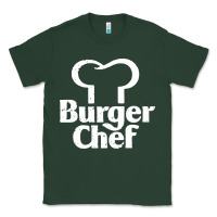 Sports Green vintage burger chef classic Classic Tee - linhVisuals
