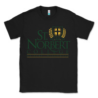 Black St. Norbert College Classic Tee - linhVisuals