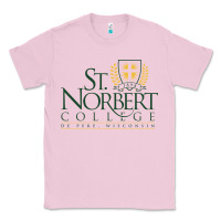 Bubblegum Pink St. Norbert College Classic Tee - linhVisuals