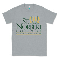 Heather Grey St. Norbert College Classic Tee - linhVisuals
