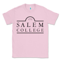 Bubblegum Pink Salem College Classic Tee - linhVisuals