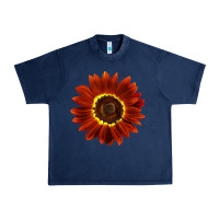 Navy Rouge Royale Sunflower Urban Heavy Tee - LillyAllenDesigns