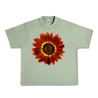 Oil Green Rouge Royale Sunflower Urban Heavy Tee - LillyAllenDesigns