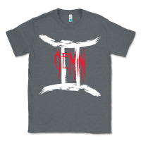 Charcoal Heather zodiac series gemini classic Classic Tee - linhVisuals