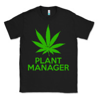 Black plant manager weed pot cannabis flippin sweet gear transparent copy Classic Tee - linhVisuals