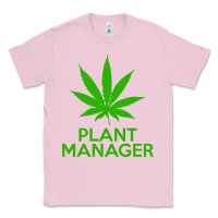 Bubblegum Pink plant manager weed pot cannabis flippin sweet gear transparent copy Classic Tee - linhVisuals