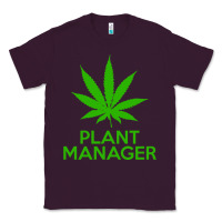 Plum plant manager weed pot cannabis flippin sweet gear transparent copy Classic Tee - linhVisuals