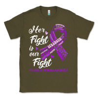 Army Green hodgkins lymphoma awareness t  shirt hodgkin's lymphoma awareness her Classic Tee - linhVisuals