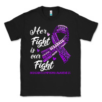 Black hodgkins lymphoma awareness t  shirt hodgkin's lymphoma awareness her Classic Tee - linhVisuals