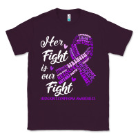 Plum hodgkins lymphoma awareness t  shirt hodgkin's lymphoma awareness her Classic Tee - linhVisuals