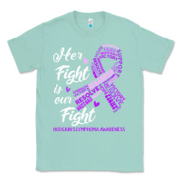 Seafoam hodgkins lymphoma awareness t  shirt hodgkin's lymphoma awareness her Classic Tee - linhVisuals