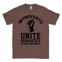 Chestnut introverts unite Classic Tee - linhVisuals