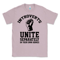 Lilac introverts unite Classic Tee - linhVisuals