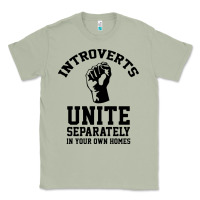 Matcha introverts unite Classic Tee - linhVisuals