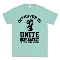 Seafoam introverts unite Classic Tee - linhVisuals