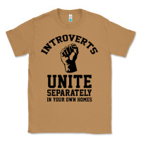 Toasted Coconut introverts unite Classic Tee - linhVisuals