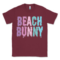 Burgundy beach bunny Classic Tee - linhVisuals