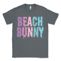 Charcoal Heather beach bunny Classic Tee - linhVisuals