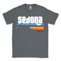 Charcoal Heather cute retro i love sedona arizona desert sunset az t shirt Classic Tee - linhVisuals