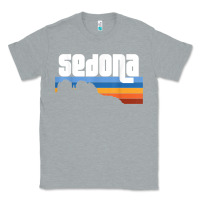 Heather Grey cute retro i love sedona arizona desert sunset az t shirt Classic Tee - linhVisuals