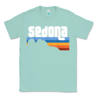 Seafoam cute retro i love sedona arizona desert sunset az t shirt Classic Tee - linhVisuals