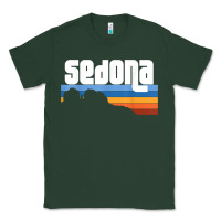 Sports Green cute retro i love sedona arizona desert sunset az t shirt Classic Tee - linhVisuals